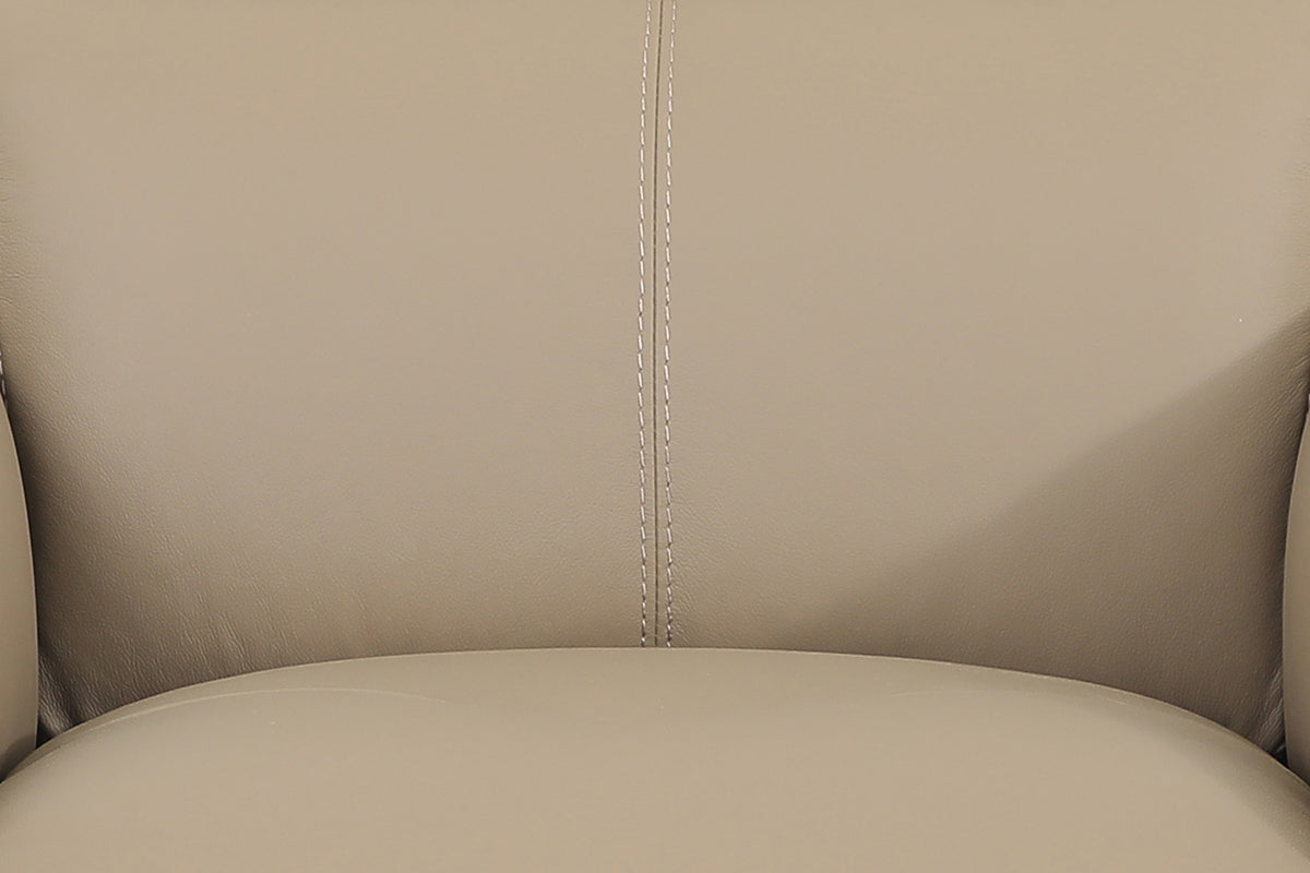 Evelyn Armchair | Power Recliner | Leather | Taupe-6