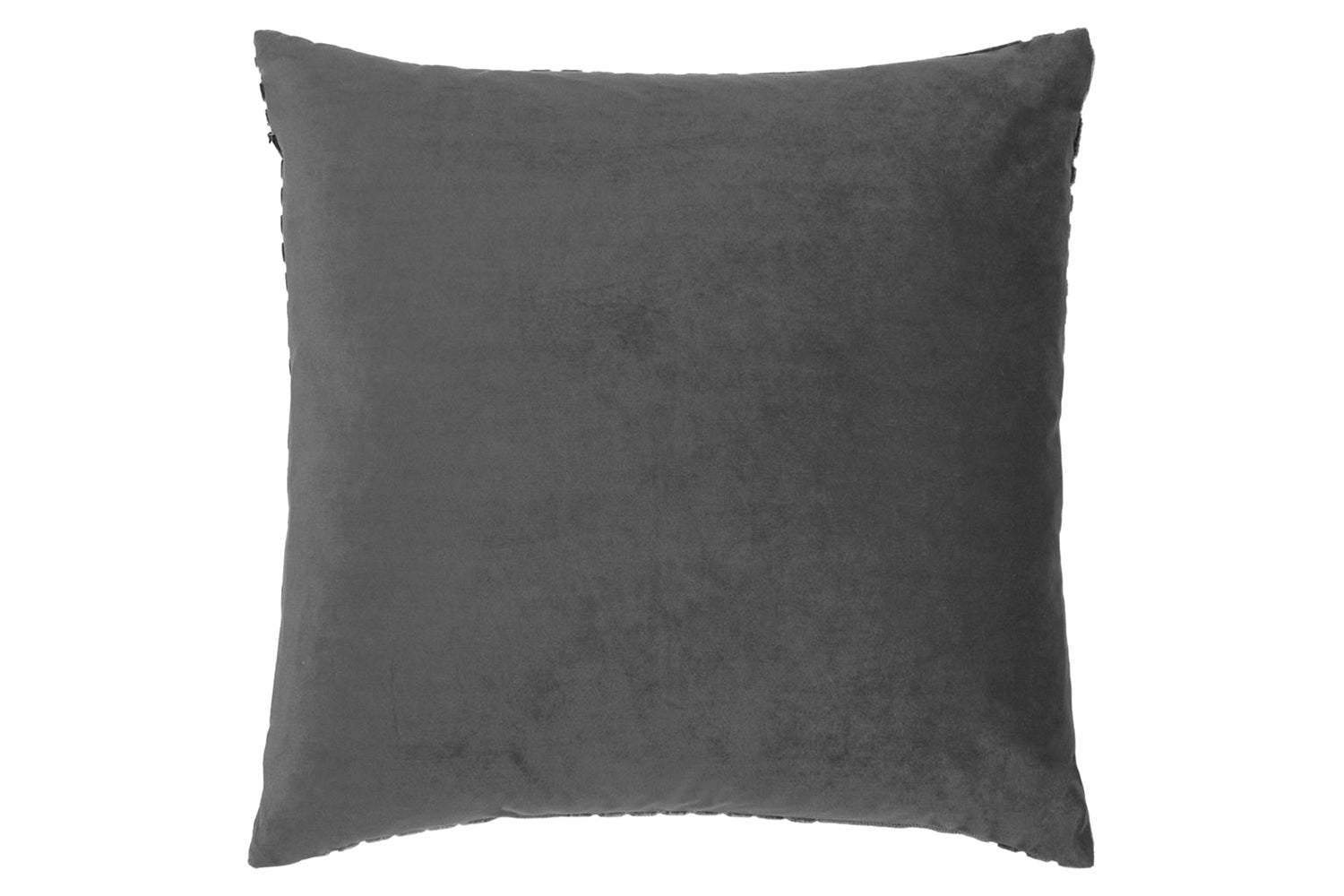 Evoke Feather Cushion | Charcoal/Gold | 45 x 45 cm-2