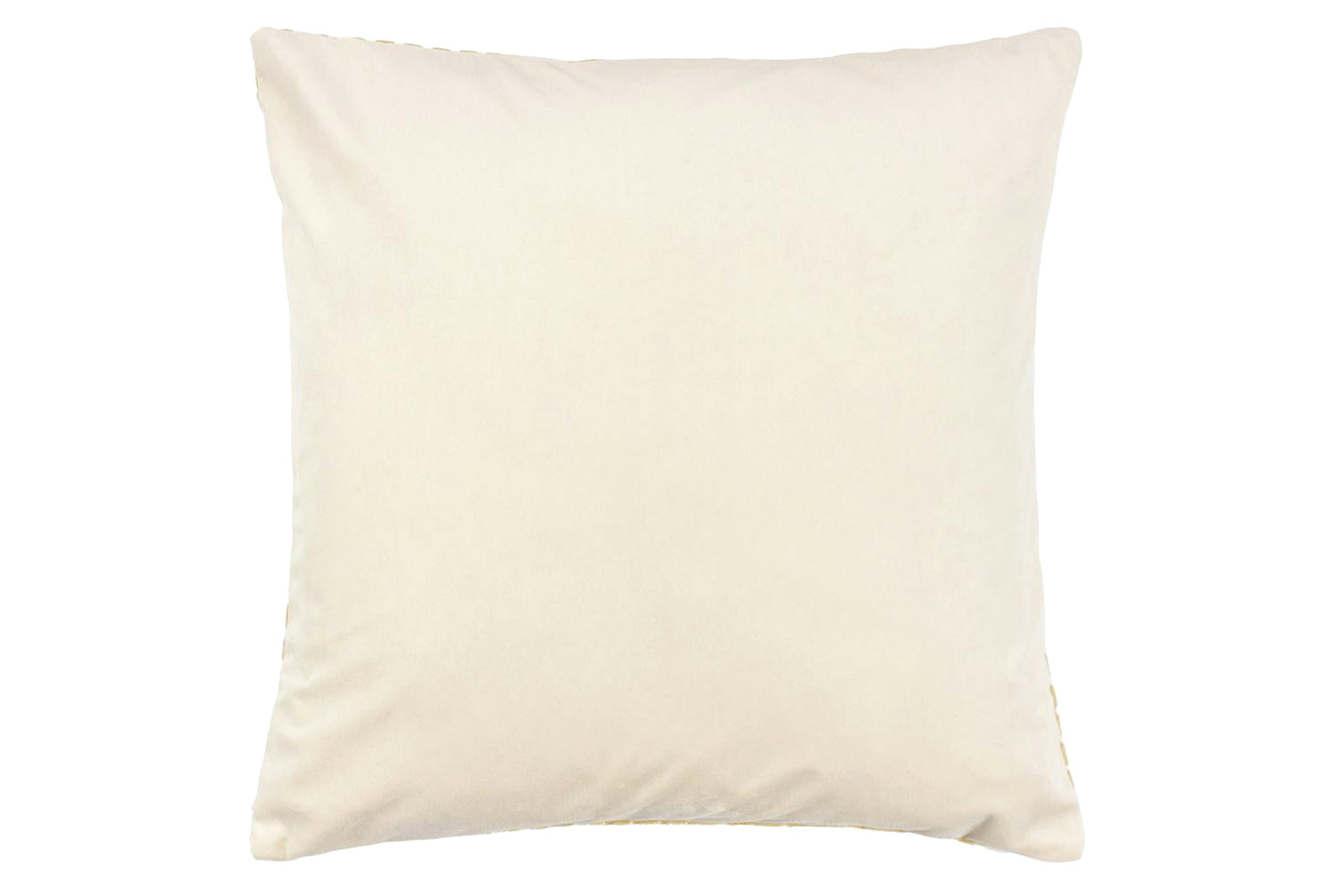 Evoke Feather Cushion | Ivory/Gold | 45 x 45 cm-2