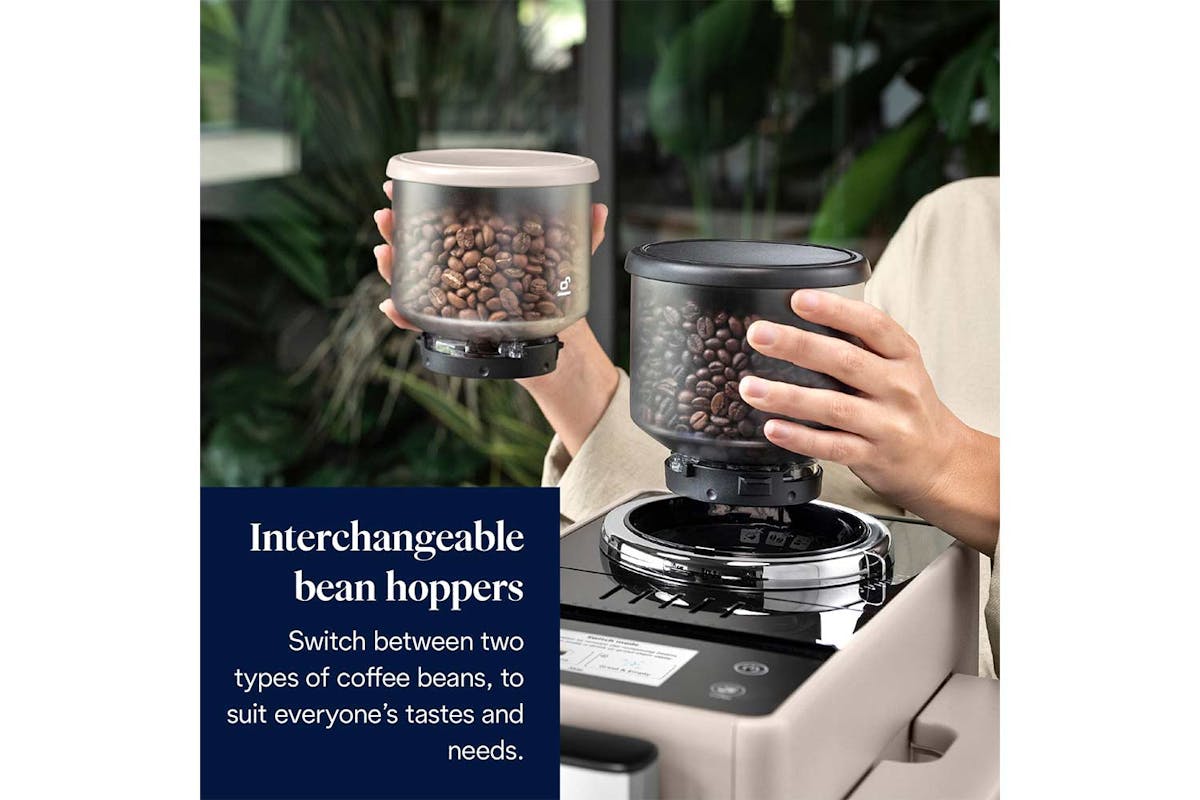 De'Longhi Rivelia Fully Automatic Bean-to-Cup Coffee Machine | EXAM440.55.BG | Sand Beige-3