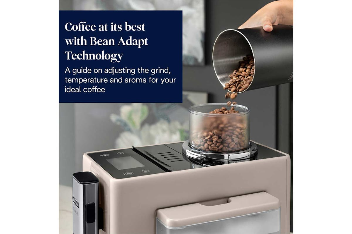 De'Longhi Rivelia Fully Automatic Bean-to-Cup Coffee Machine | EXAM440.55.BG | Sand Beige-5
