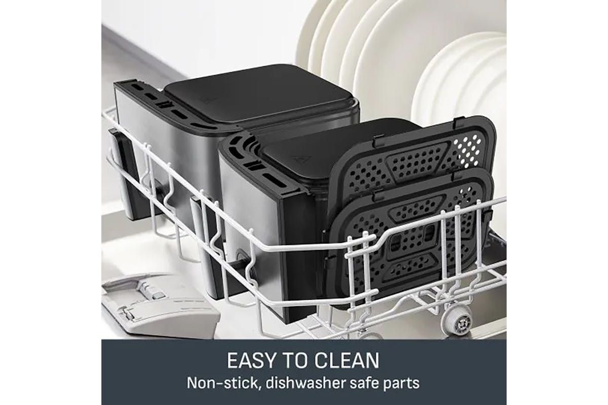 Tefal 11L Easy Fry Dual XXL Air Fryer | EY942DG1 | Stainless Steel-7