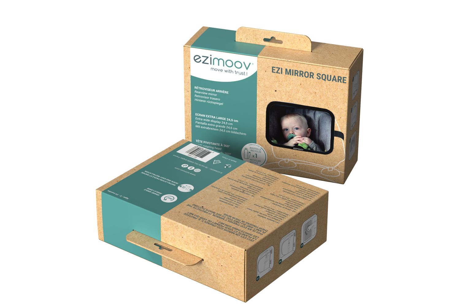 Ezi Mirror Square - Eco Friendly-8
