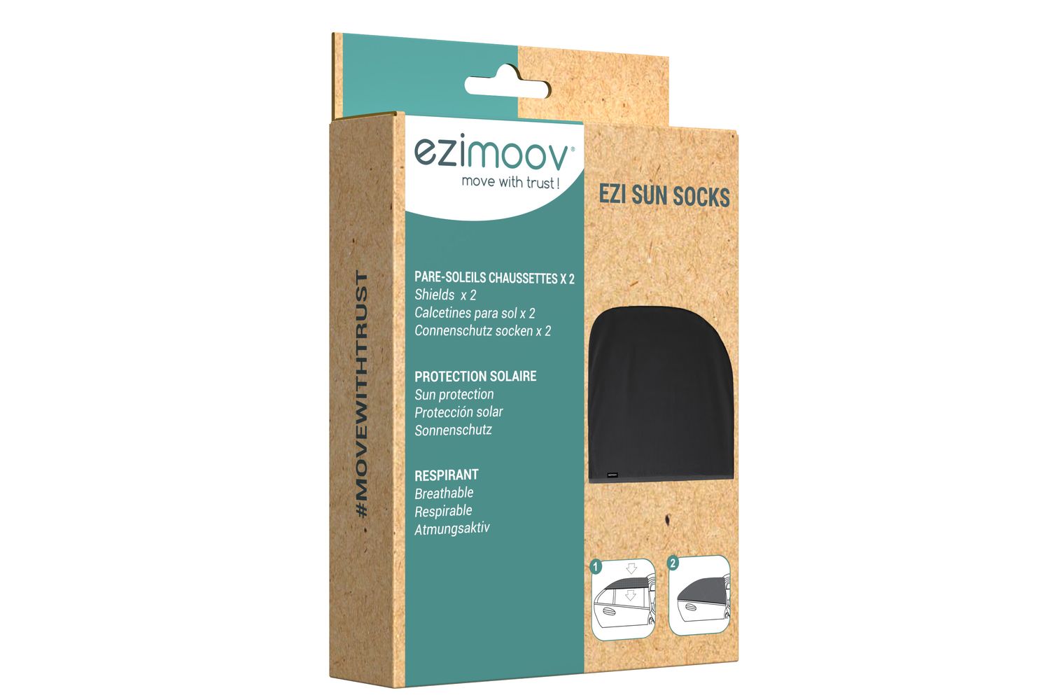 Ezi Roller Blind Sun Shade X 2-7