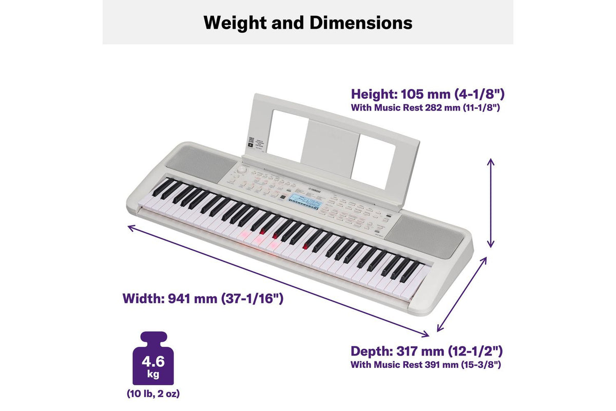 Yamaha Ez310 Light Up Keyboard | Active Music And Sound | Keys-3
