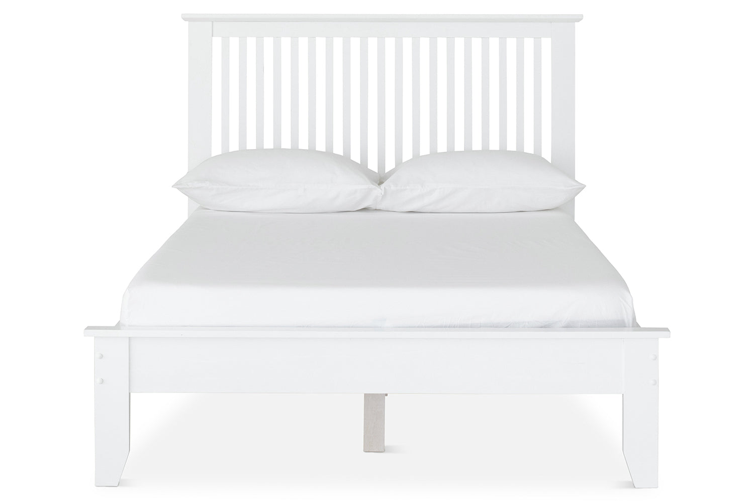 Ezra Bed Frame | Double | 4ft6 | White-2