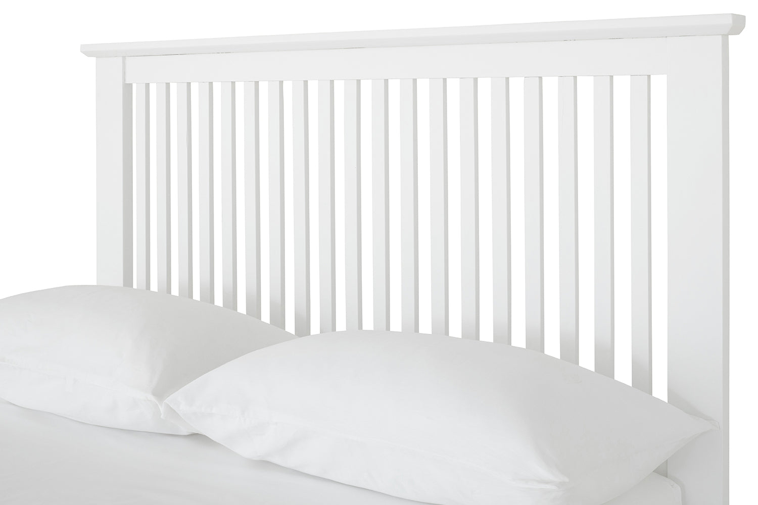 Ezra Bed Frame | Double | 4ft6 | White-5