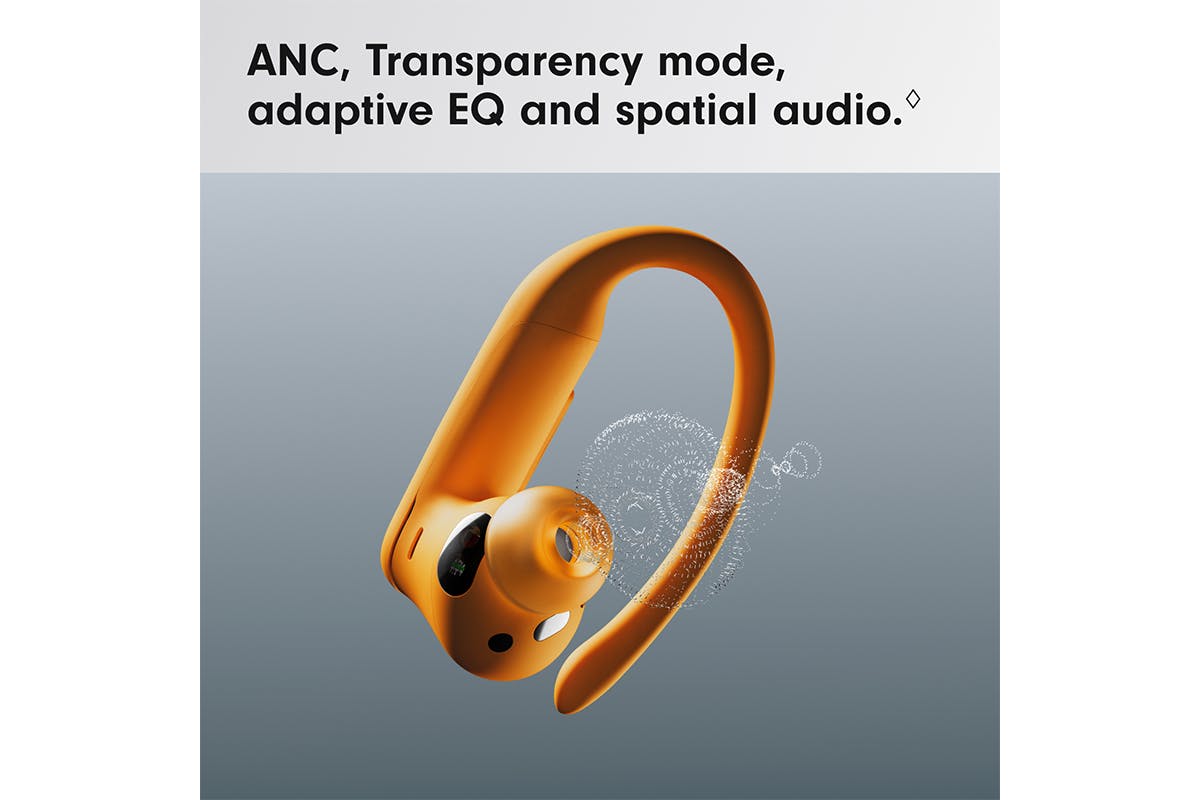 Beats Powerbeats Pro 2 Open-Ear True Wireless Active Noise Cancelling Earbuds | Electric Orange-5