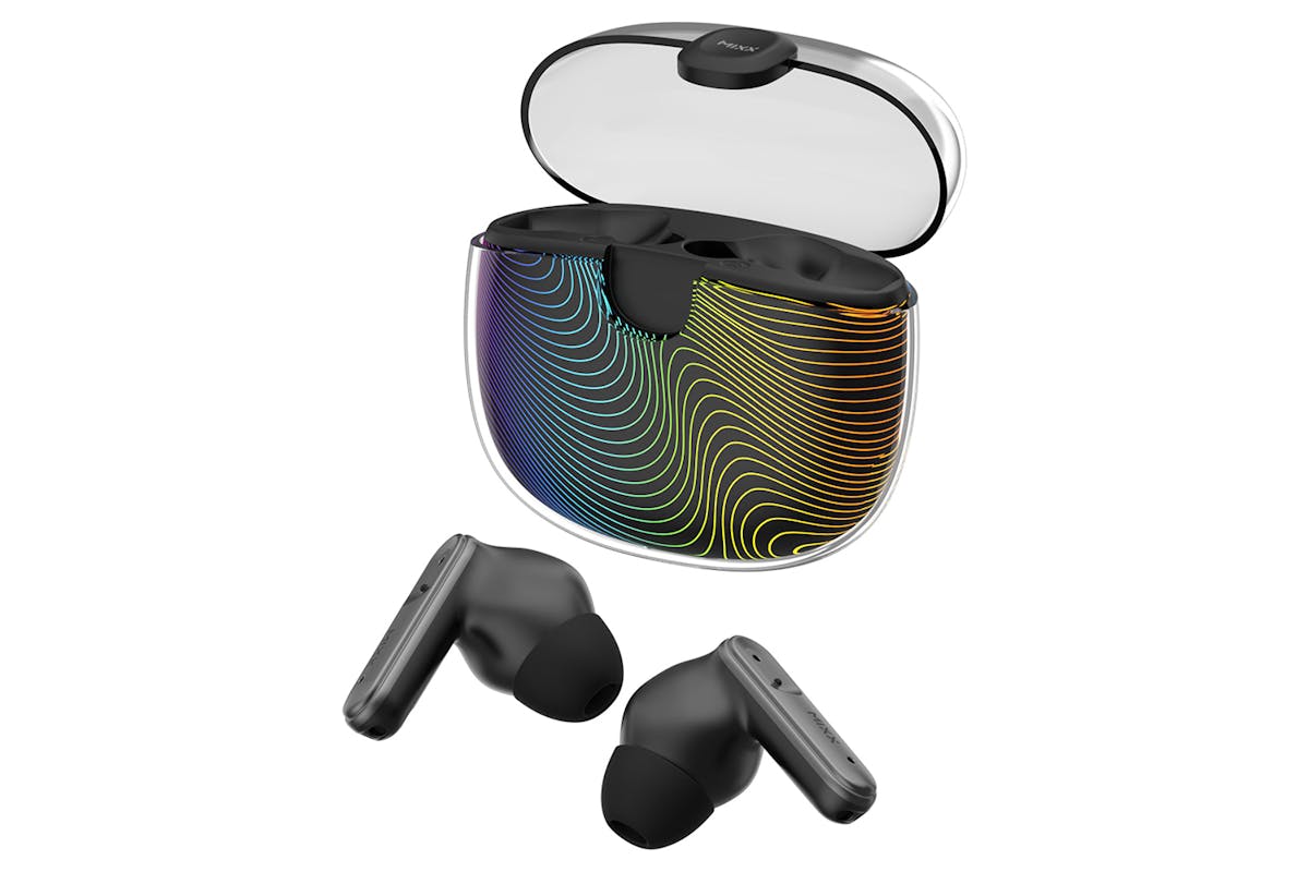 Mixx Streambuds Colourchroma 3 Wireless Earbuds | Black-3