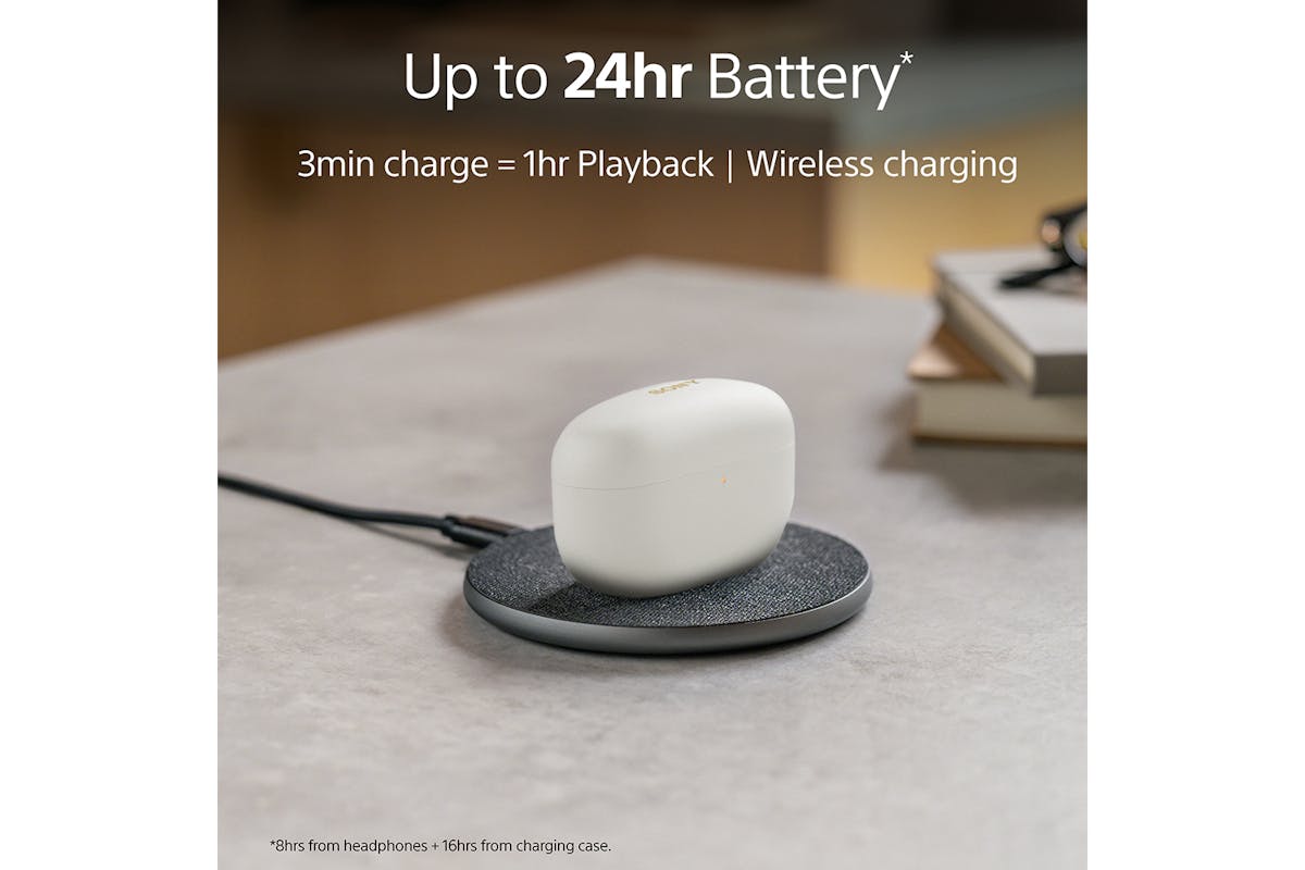 Sony WF-1000XM5 Wireless Noise Cancelling Earbuds | Silver-11