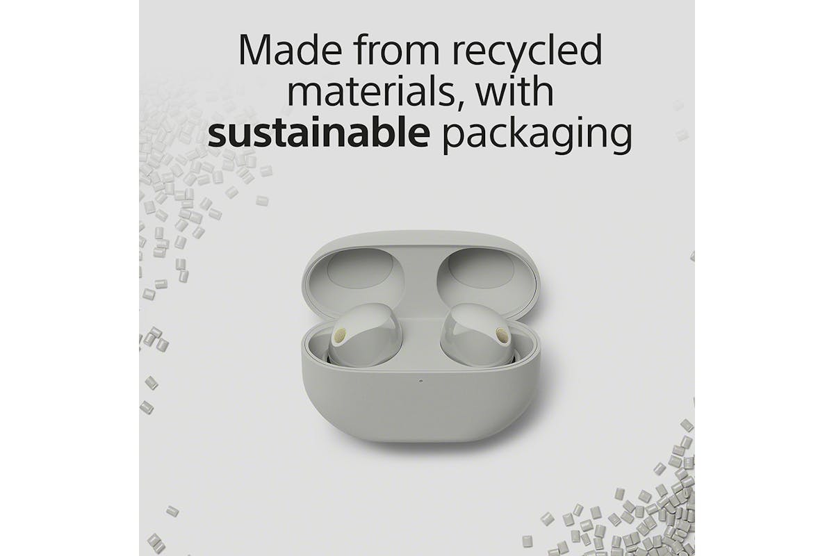 Sony WF-1000XM5 Wireless Noise Cancelling Earbuds | Silver-12