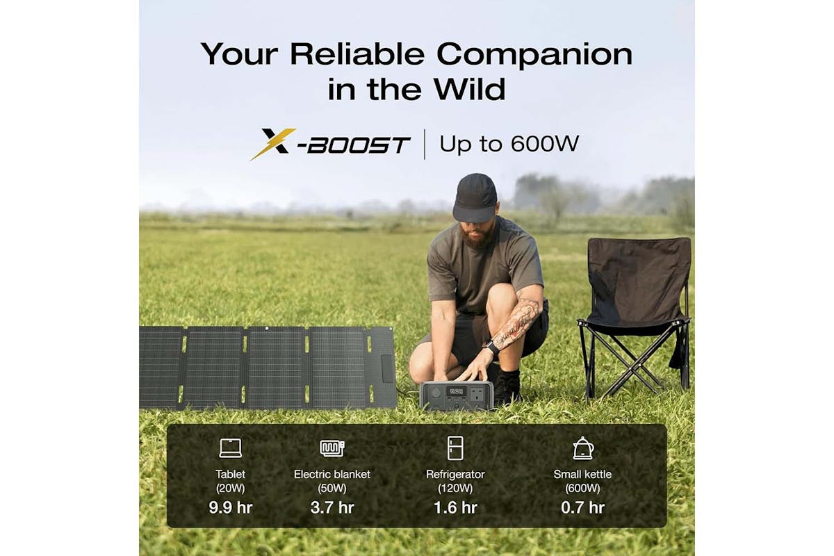 EcoFlow RIVER 3 UPS Power Station | 245Wh + 45W Solar Panel-6