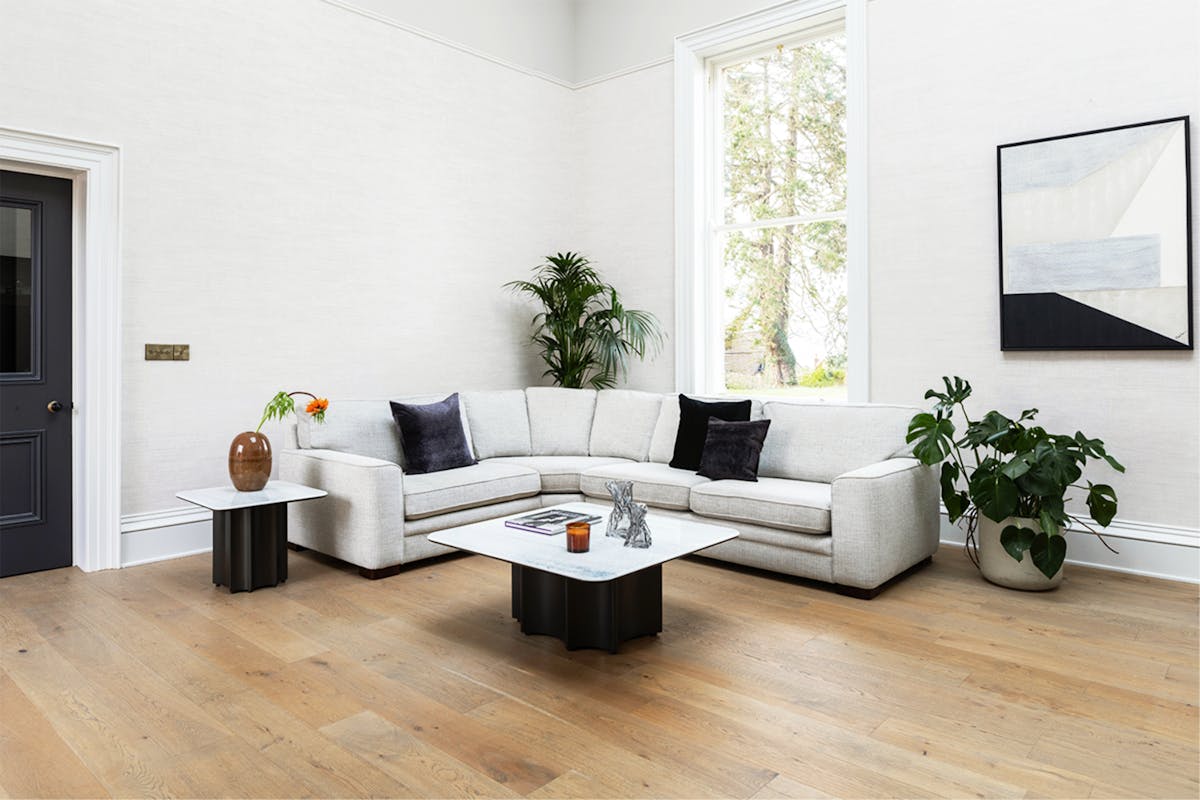 Eden Corner Sofa | White-3