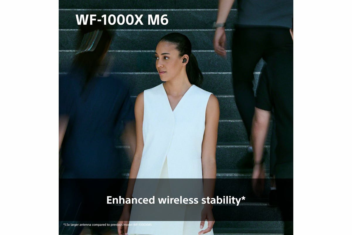 Sony XM6 True Wireless Active Noise Cancelling Earbuds | Black-10