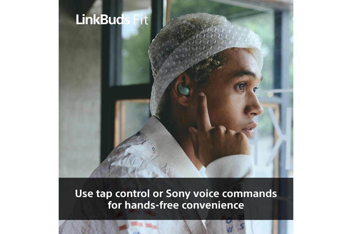 Sony LinkBuds Fit Series In-Ear Wireless Noise Cancelling Headphones | Black-8
