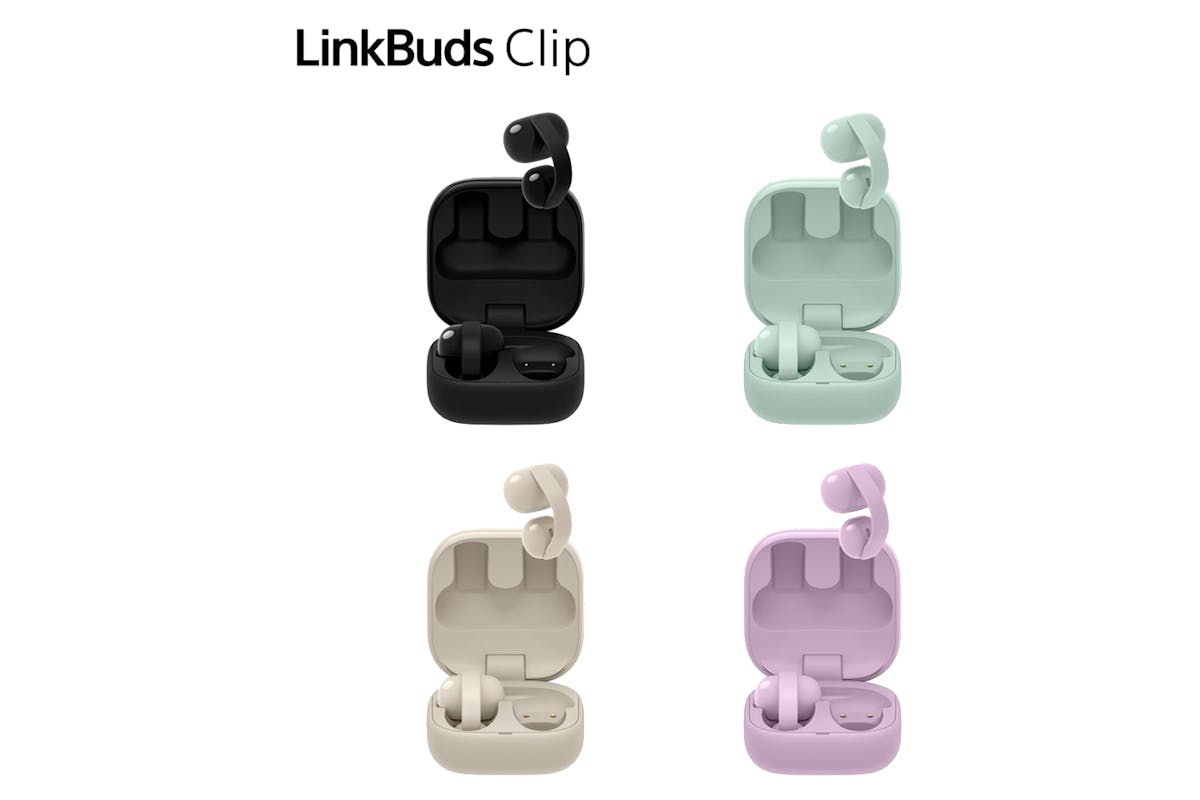 Sony LinkBuds Clip Open-Ear Wireless Earbuds | Black-12