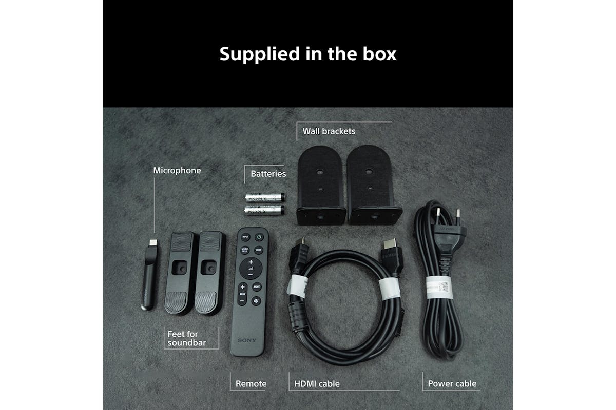Sony BRAVIA Theatre Trio Soundbar with Speaker | Black-12