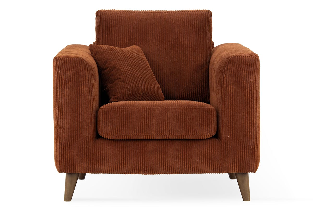 Erin Armchair | Fabric | Copper-8