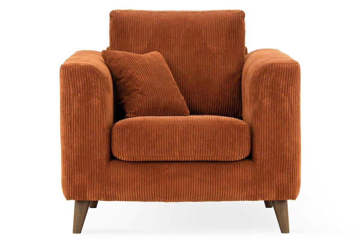 Erin Armchair | Fabric | Copper-10