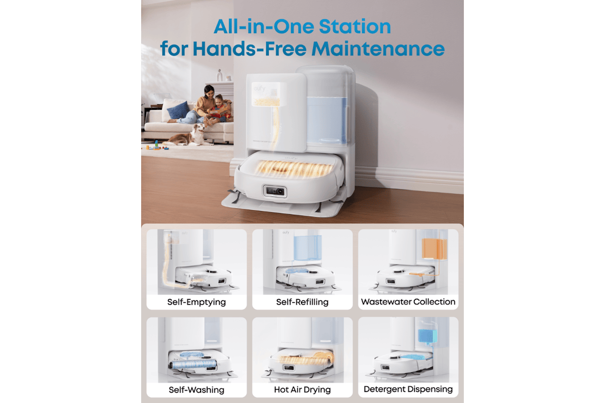 Eufy Omni E25 2-in-1 Robot Vacuum | T2353V21-3