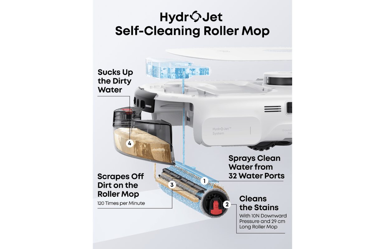 Eufy Omni E25 2-in-1 Robot Vacuum | T2353V21-10