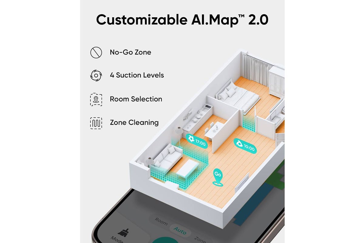 Eufy L60 Hybrid Robot Vacuum | T2268V11-4