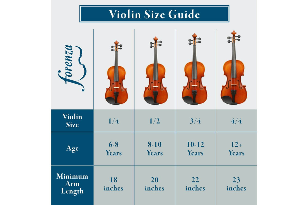 Forenza Uno Series Full Size Violin Outfit-5