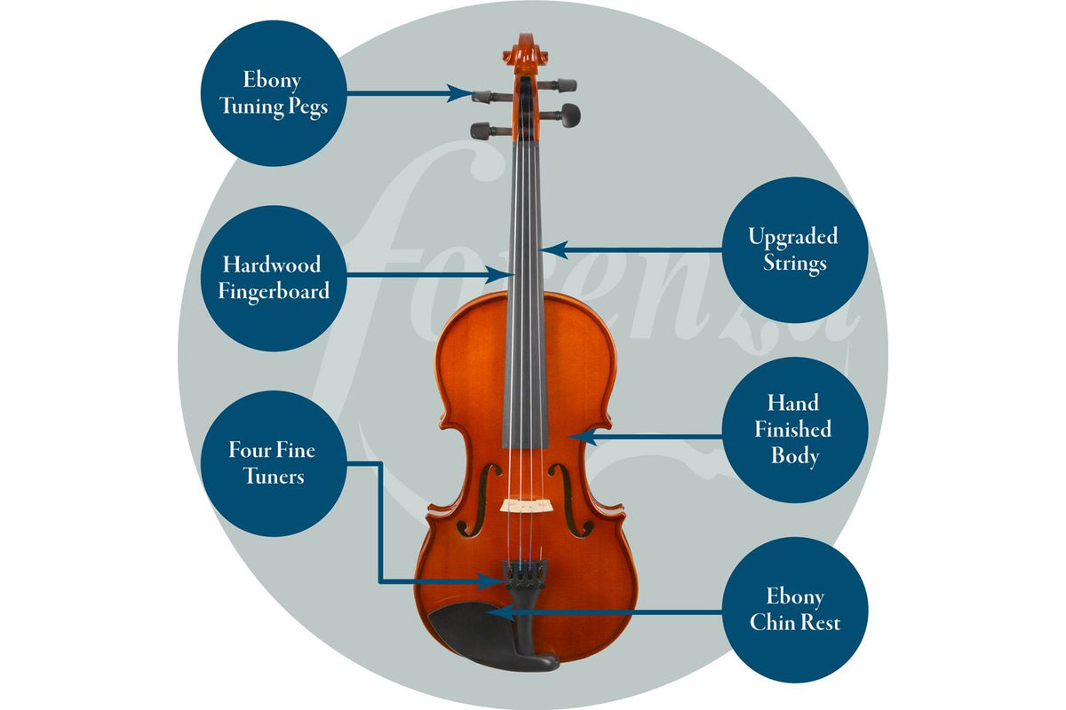 Forenza Prima I Violin Outfit - Full Size-4