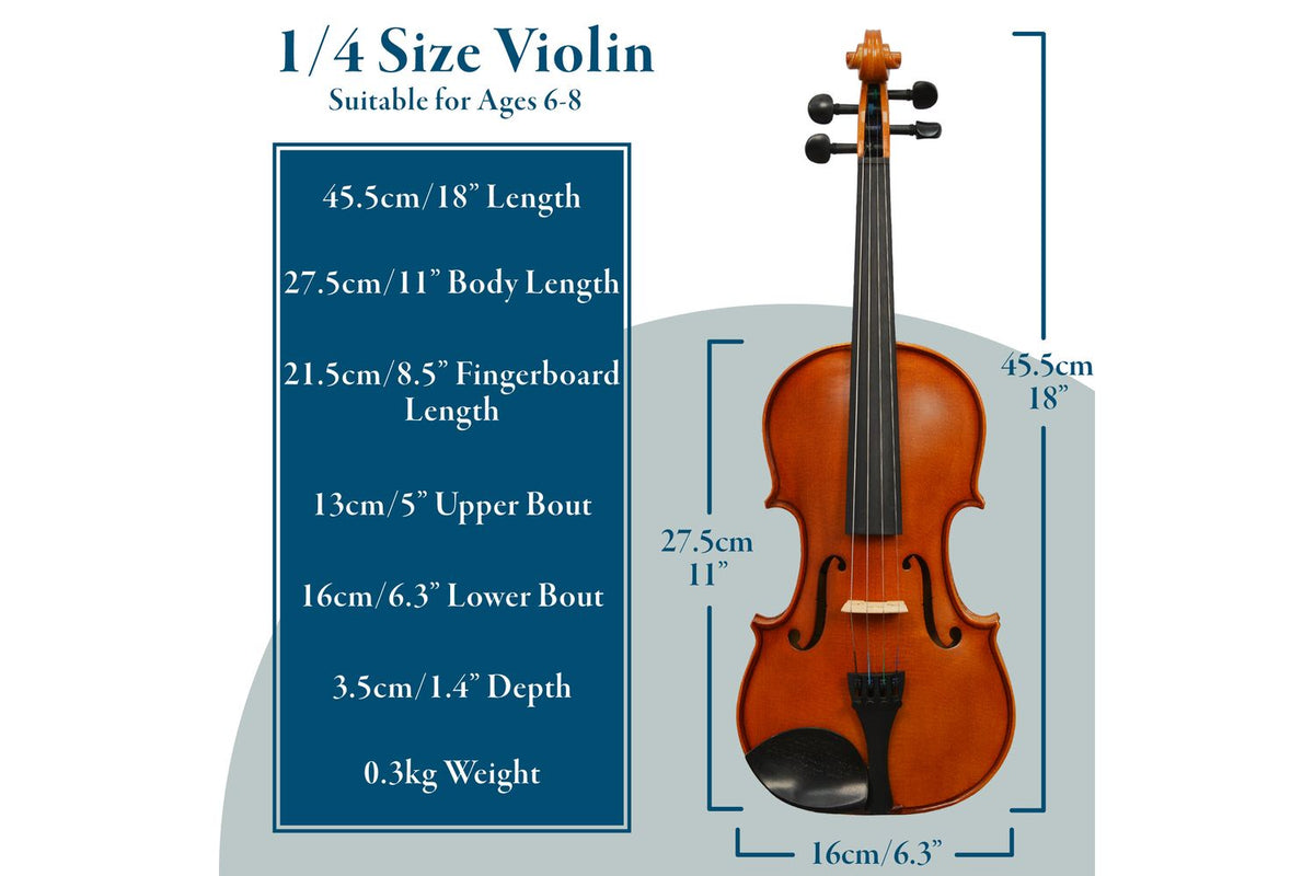Forenza Prima 2 Violin Outfit - 14 Size-2
