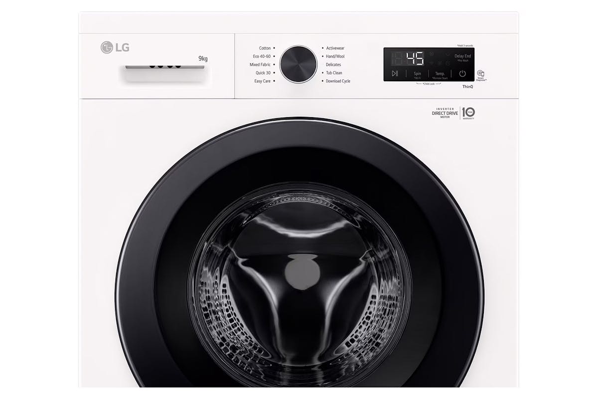 LG Series 2 Direct Drive™ 9kg Freestanding Washing Machine | F4X1009NWK-5