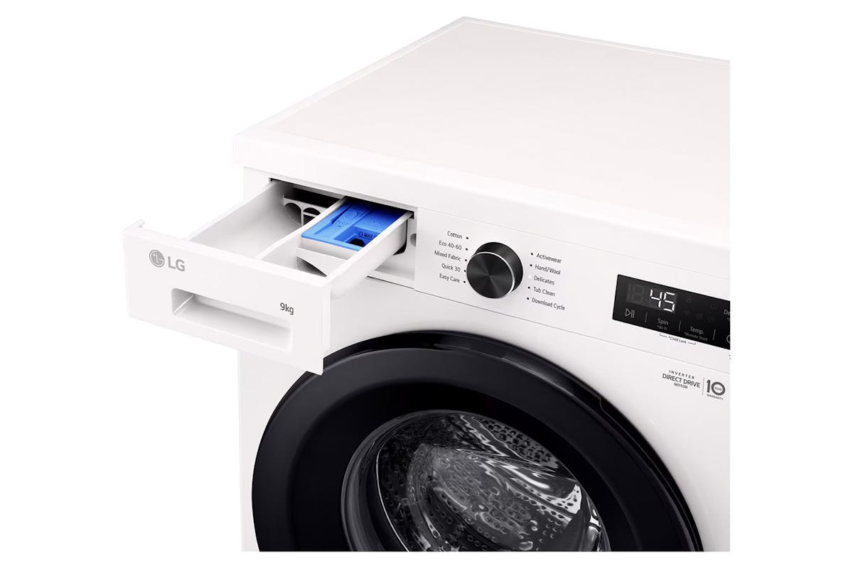 LG Series 2 Direct Drive™ 9kg Freestanding Washing Machine | F4X1009NWK-6