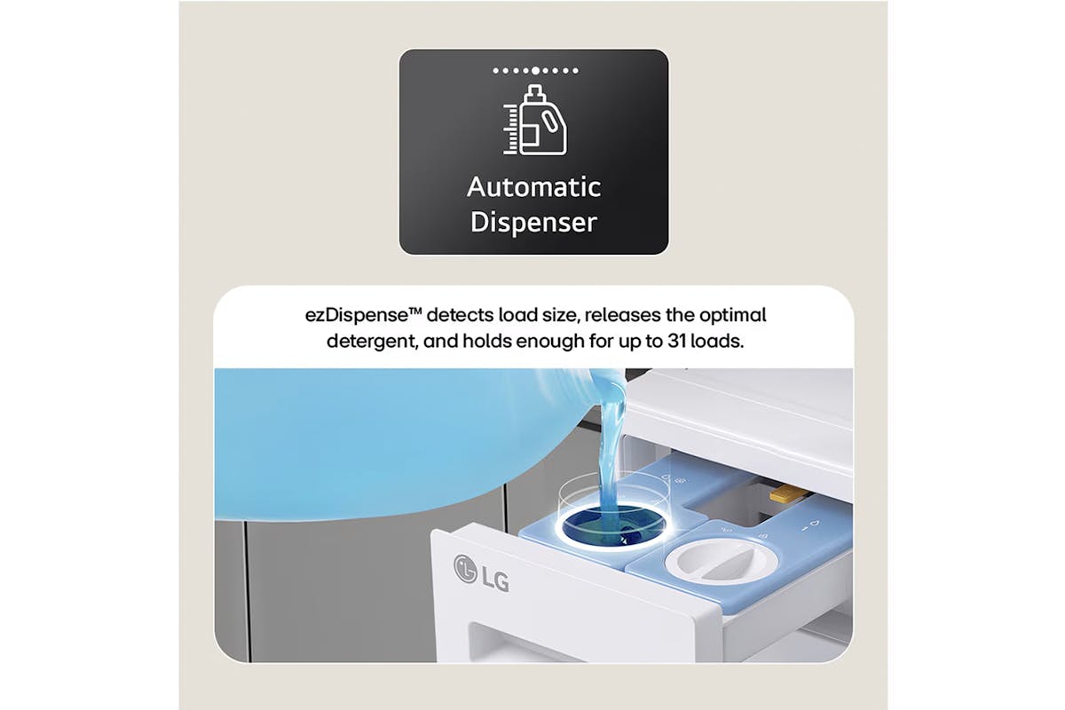LG Series 7 AI Direct Drive™ 13kg Freestanding Washing Machine | F4X7513TBB-5