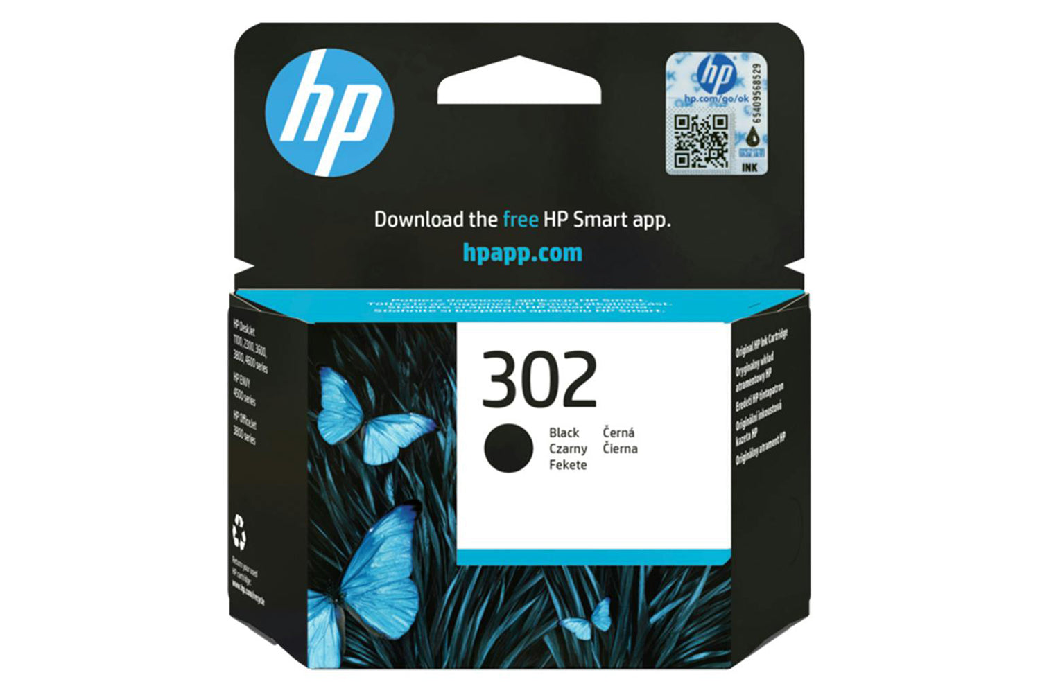 HP 302 Original Ink Cartridge | Black