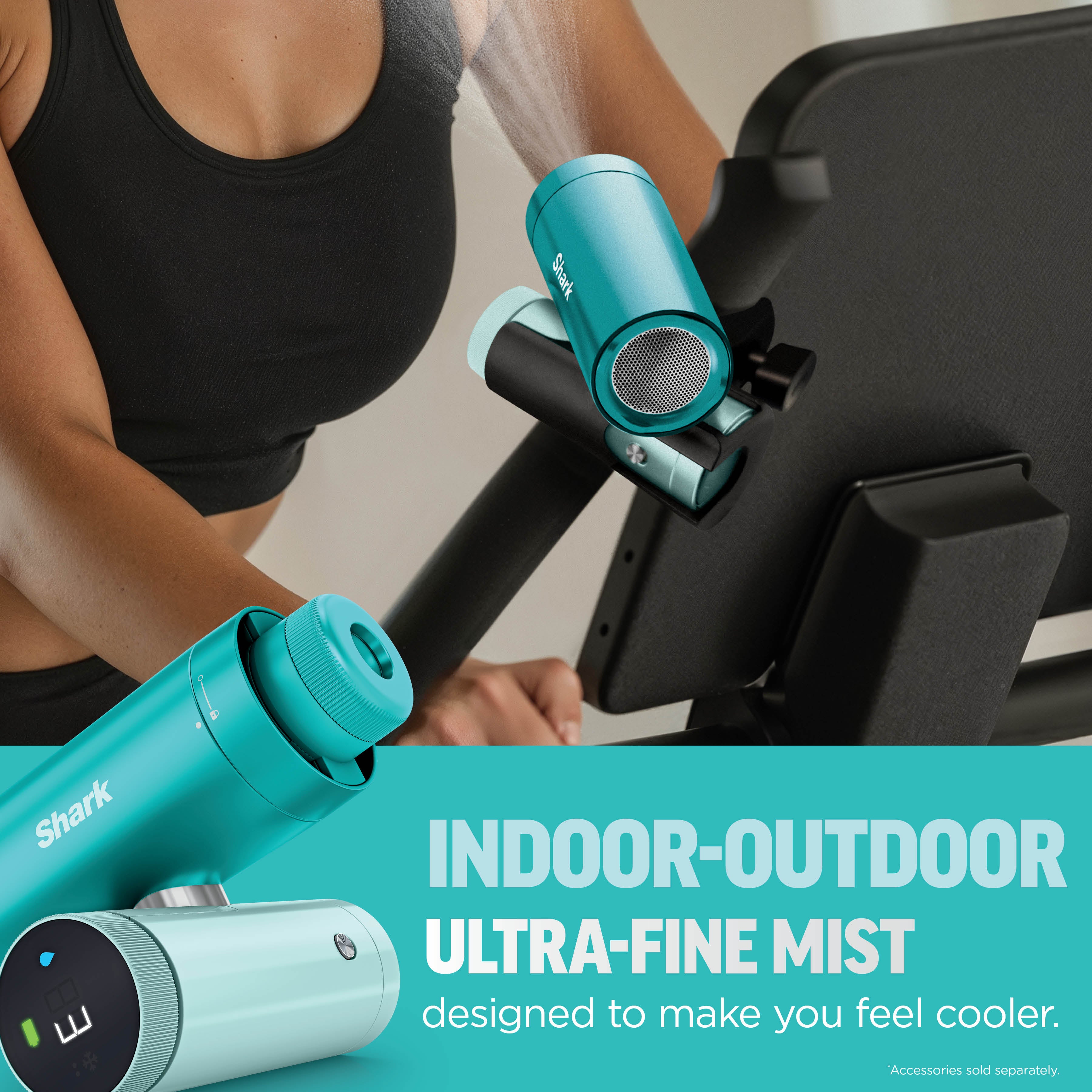 Shark ChillPill 3-in-1 Fan with Mist & InstaChill System | FA022UKBL-3