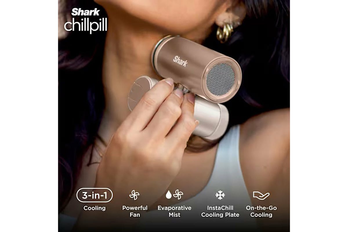 Shark ChillPill 3-in-1 Fan with Mist & InstaChill System | FA022UKBR-2