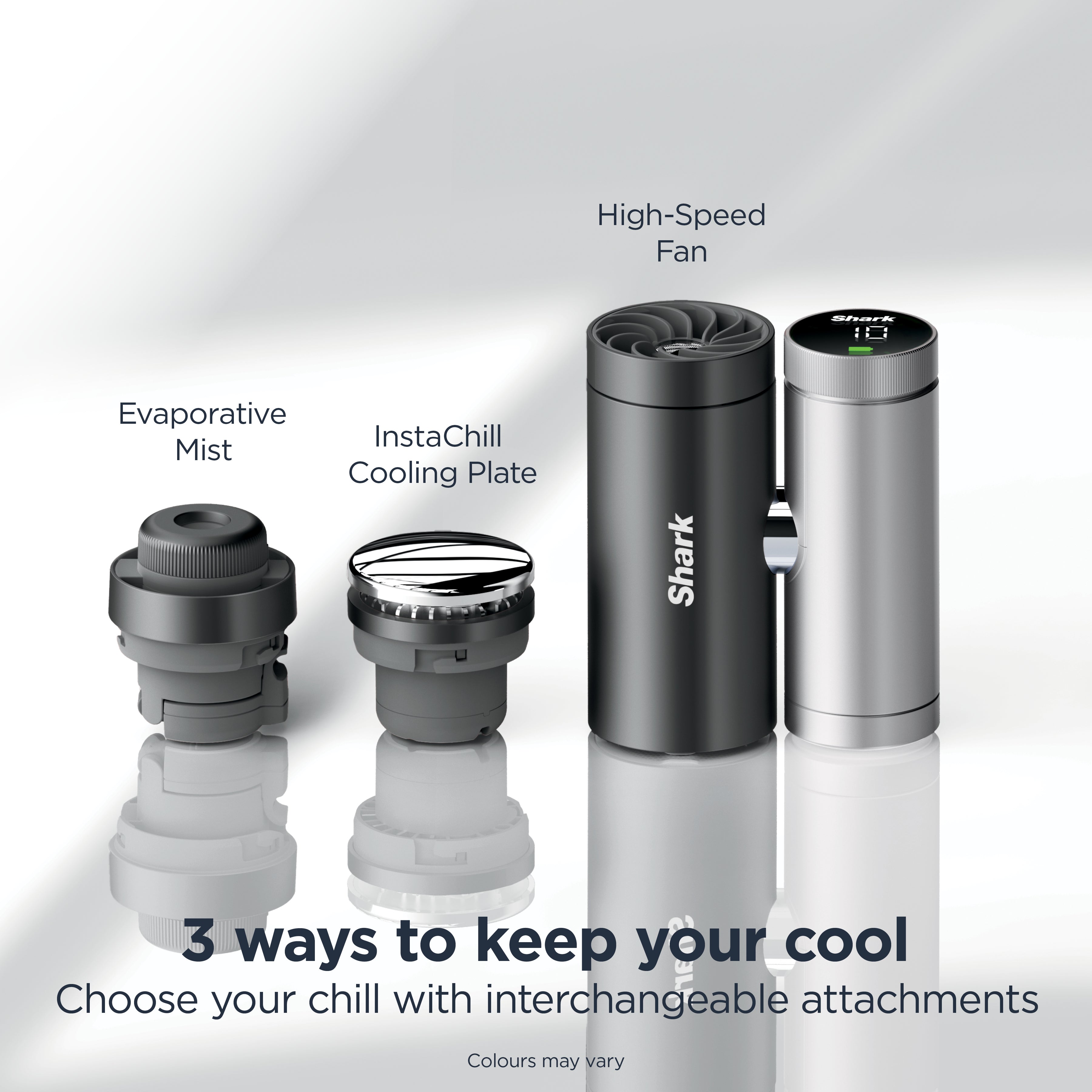 Shark ChillPill 3-in-1 Fan with Mist & InstaChill System | FA022UK-3