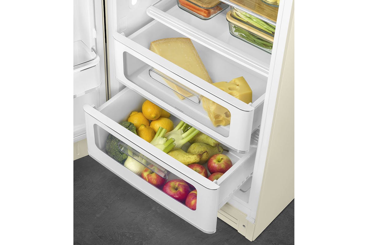Smeg 50's Style Freestanding Fridge Freezer | FAB28LCR6UK | Cream-7