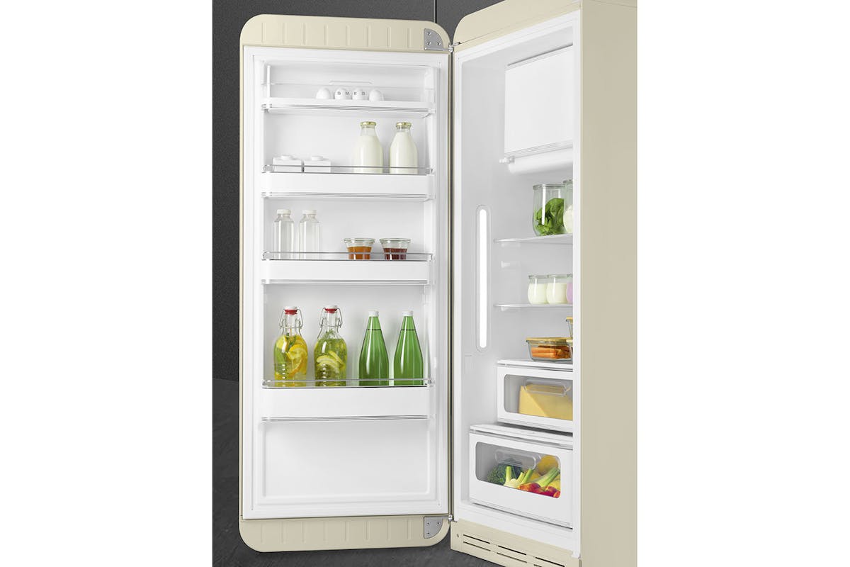 Smeg 50's Style Freestanding Fridge Freezer | FAB28LCR6UK | Cream-8