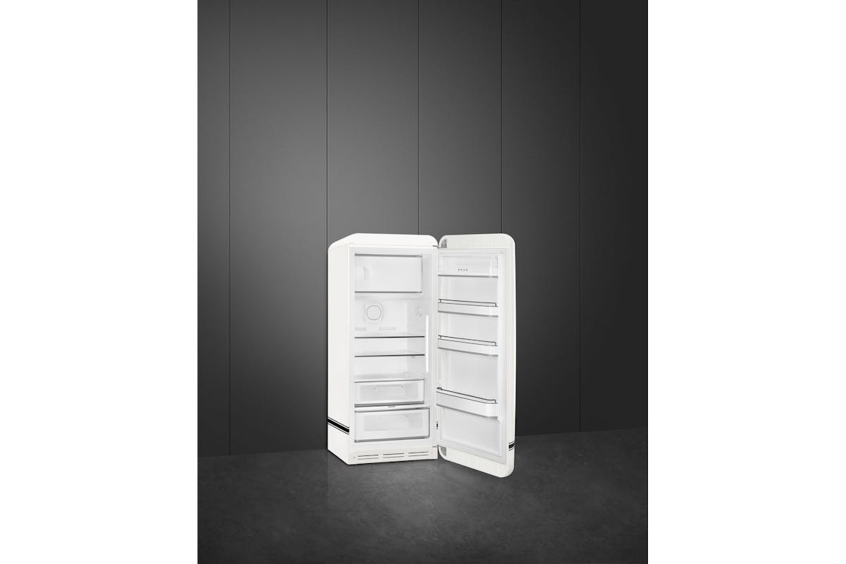 Smeg 50's Style Porsche Freestanding Fridge | FAB28RDPCW6 | Carrara White-5