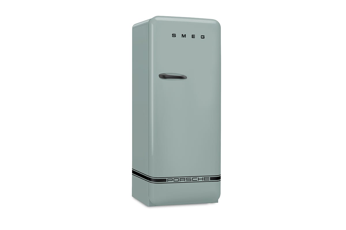 Smeg 50's Style Porsche Freestanding Fridge | FAB28RDPSG6 | Shade Green-2