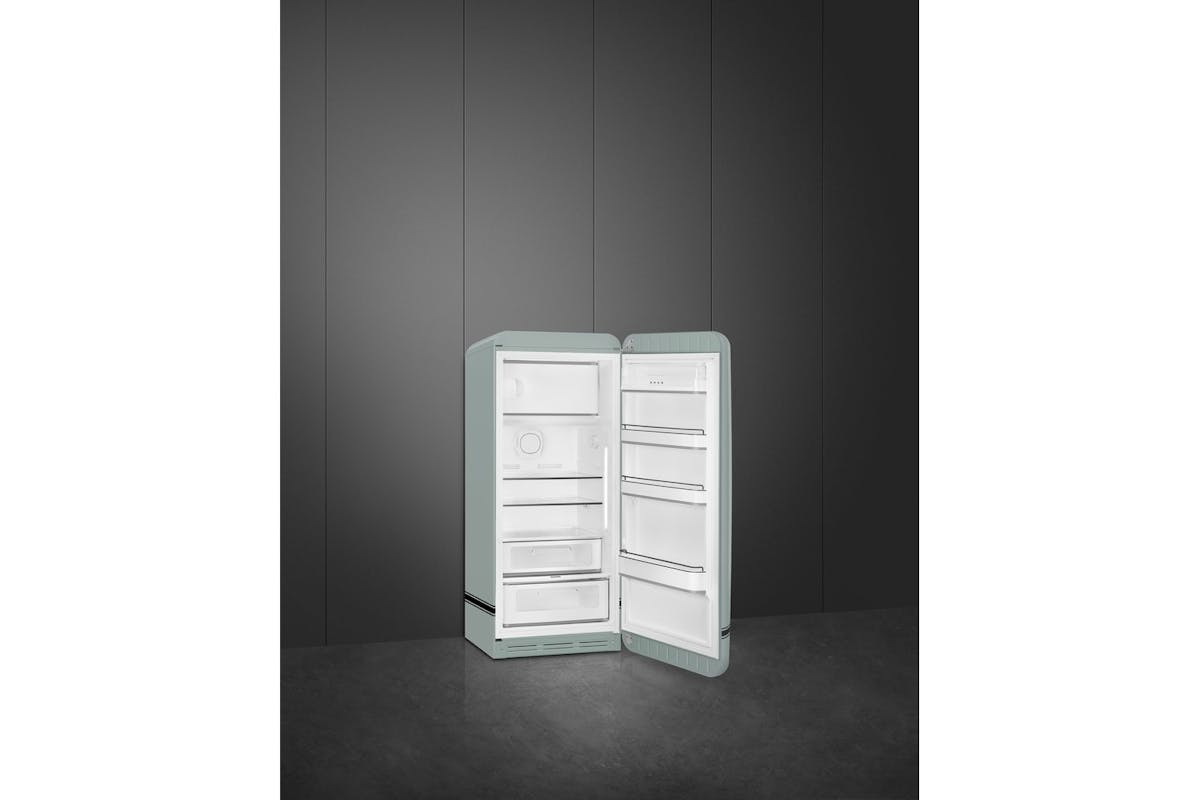 Smeg 50's Style Porsche Freestanding Fridge | FAB28RDPSG6 | Shade Green-5