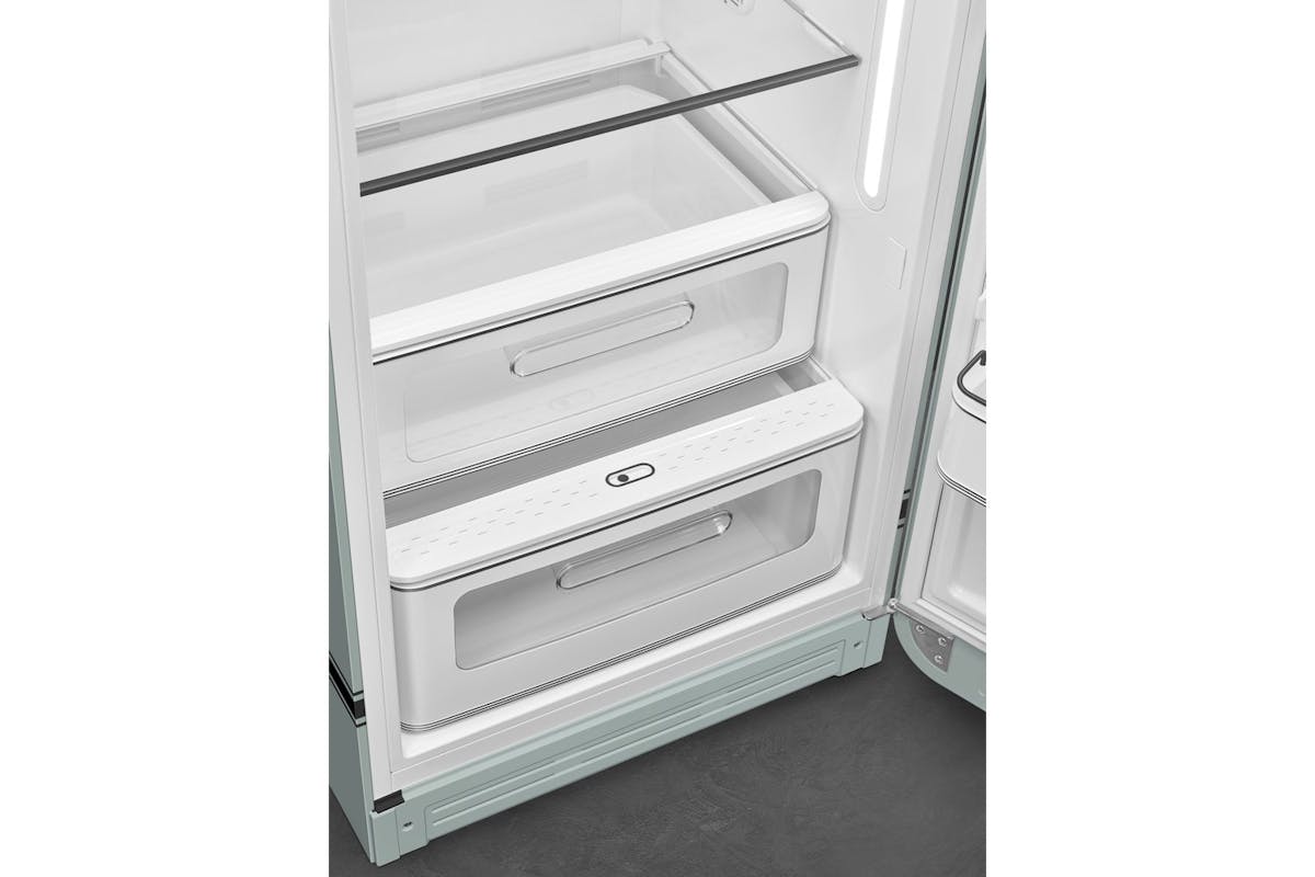 Smeg 50's Style Porsche Freestanding Fridge | FAB28RDPSG6 | Shade Green-8