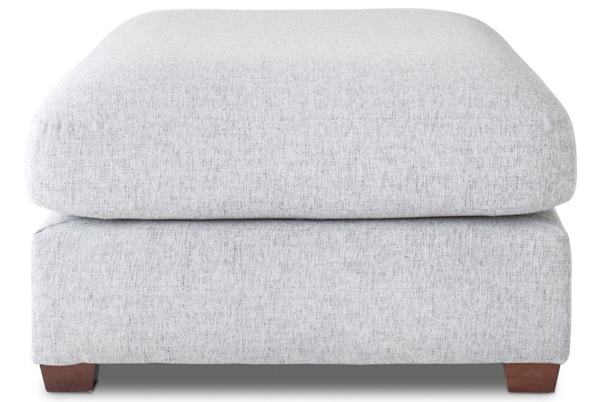 Faye Footstool Large | Grey
