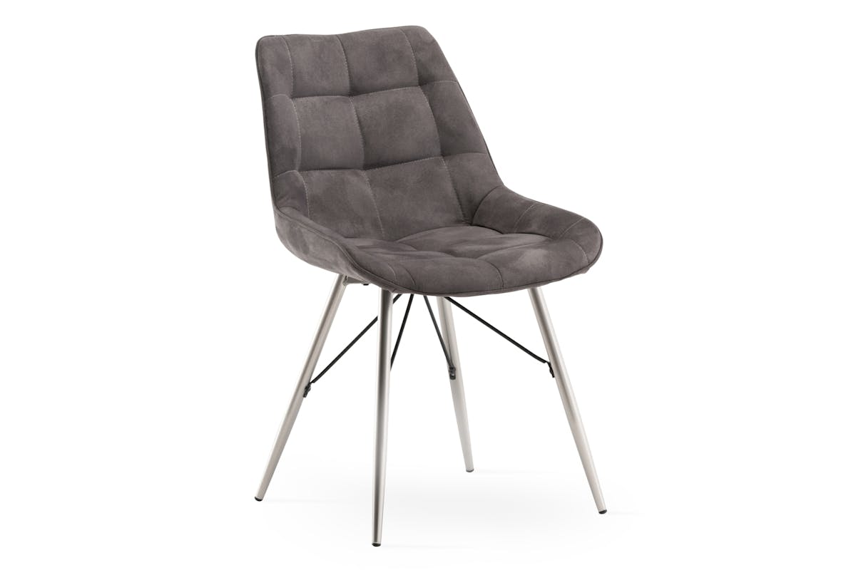 Faygo Dining Chair | Fabric | Grey