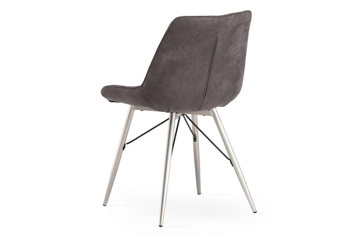 Faygo Dining Chair | Fabric | Grey-2