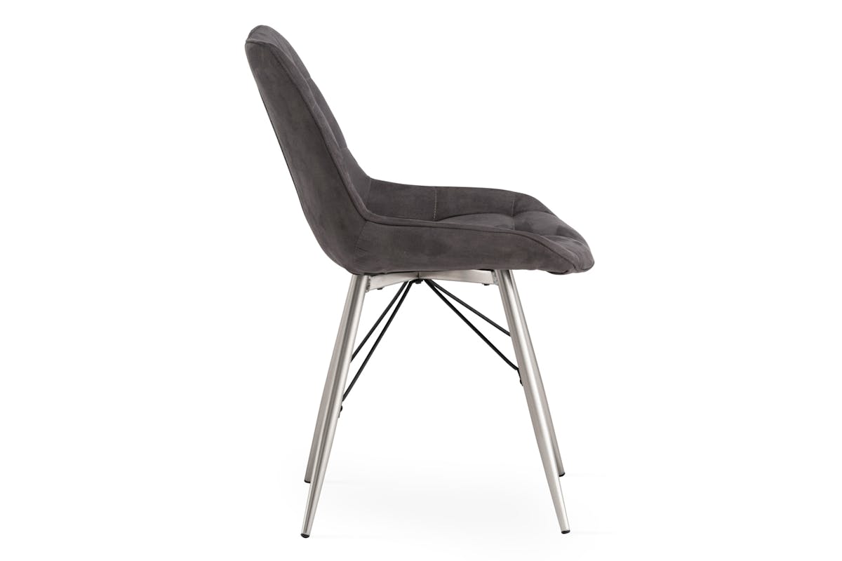 Faygo Dining Chair | Fabric | Grey-3