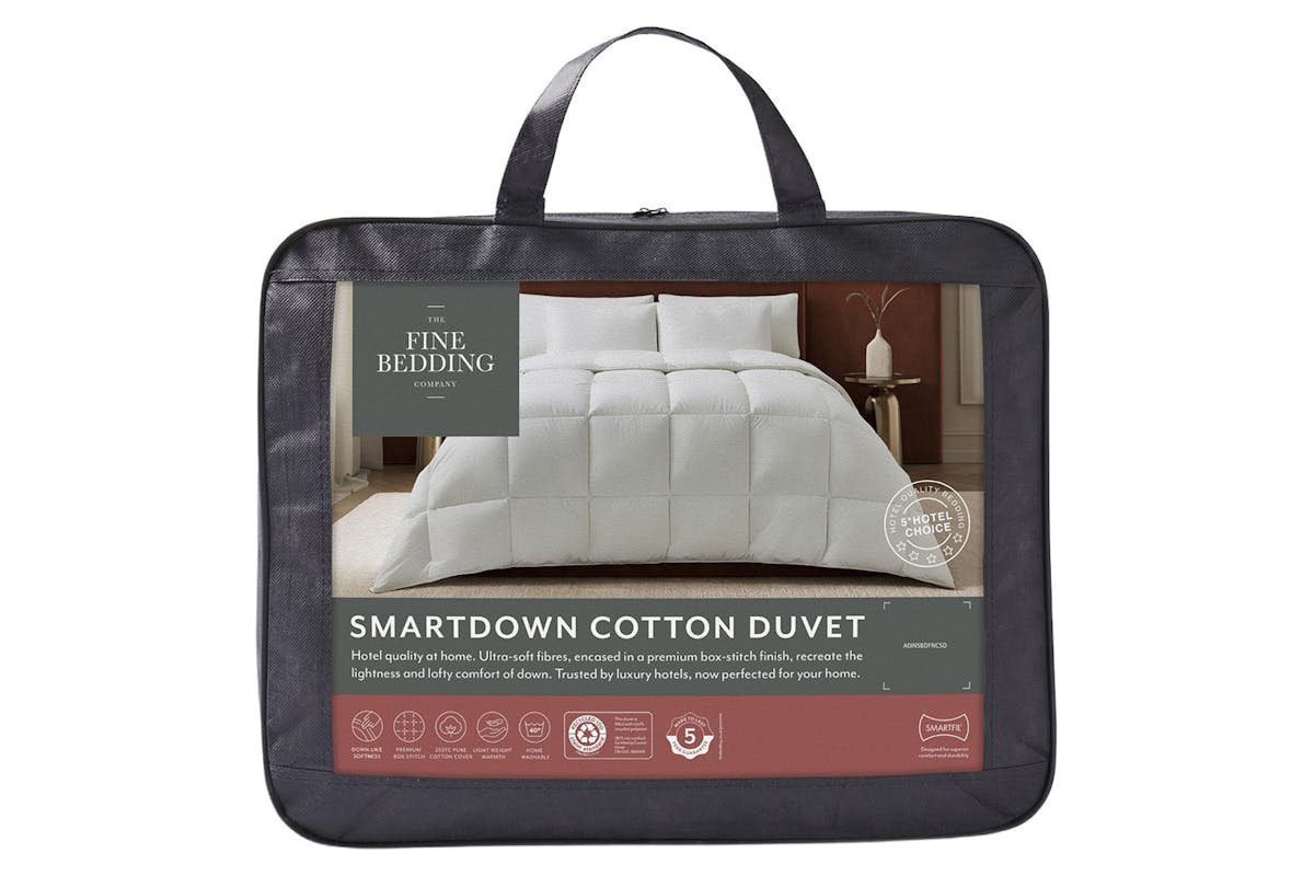 The Fine Bedding Company | Smartdown Cotton 10.5 Tog Duvet | Double