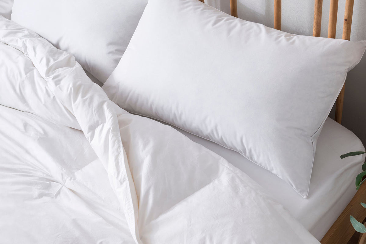 The Fine Bedding Company | Goose Down Surround Pillow-2
