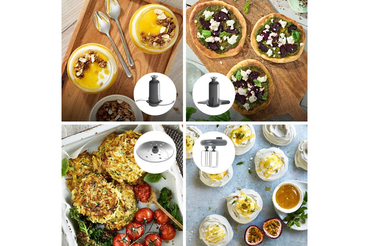 Kenwood MultiPro OneTouch Food Processor & Blender | FDM73.850SS | Black/Brushed Stainless Steel-6