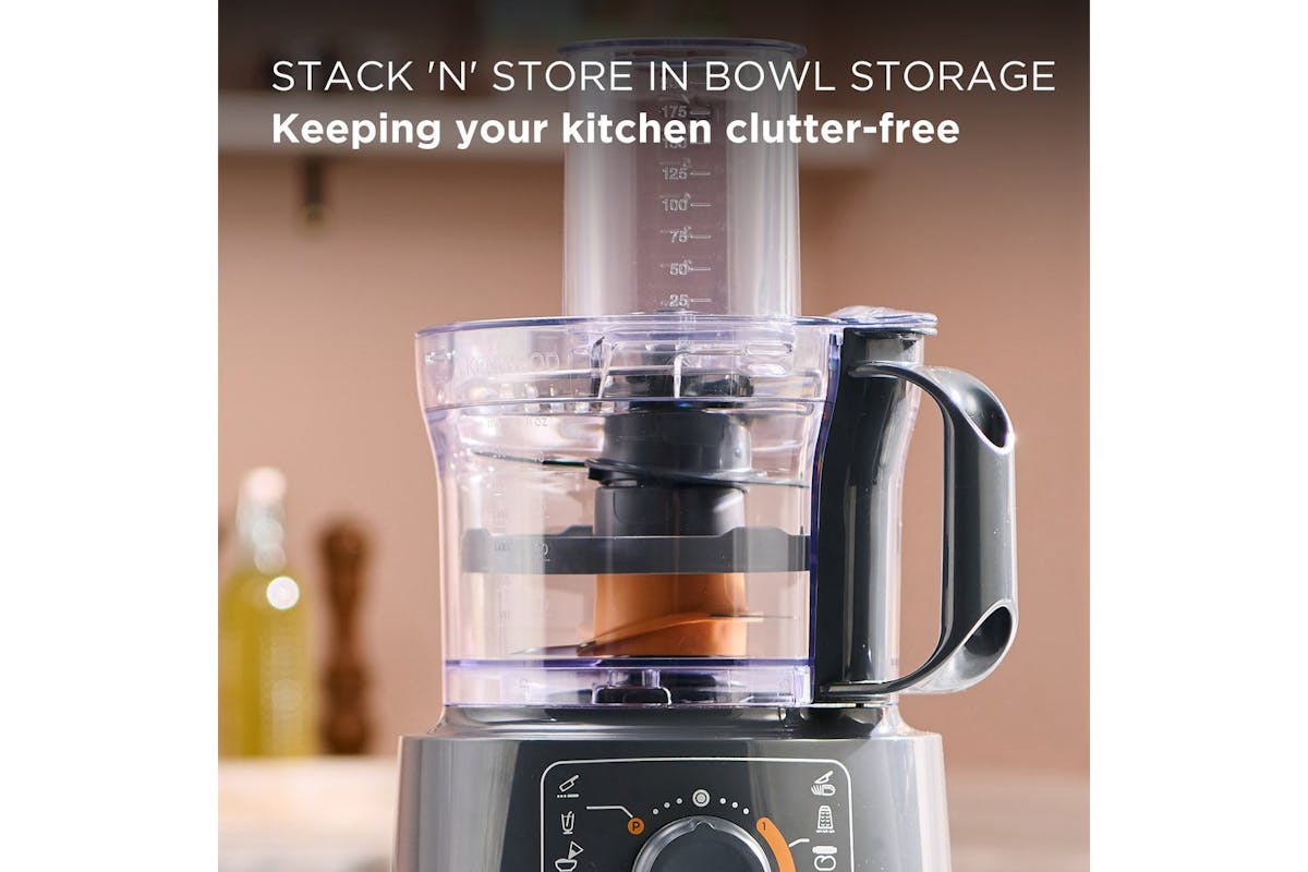 Kenwood Multipro Compact Food Processor & Blender | FDP31.170GY |  Slate Grey-2